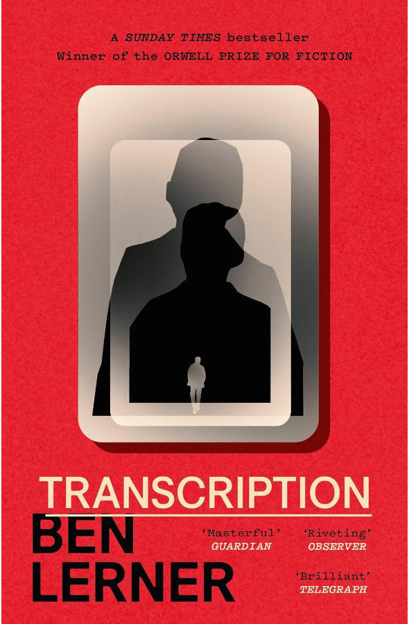 Book cover of Transcription by Ben Lerner at Wild and the Sage, Galle, Sri Lanka
