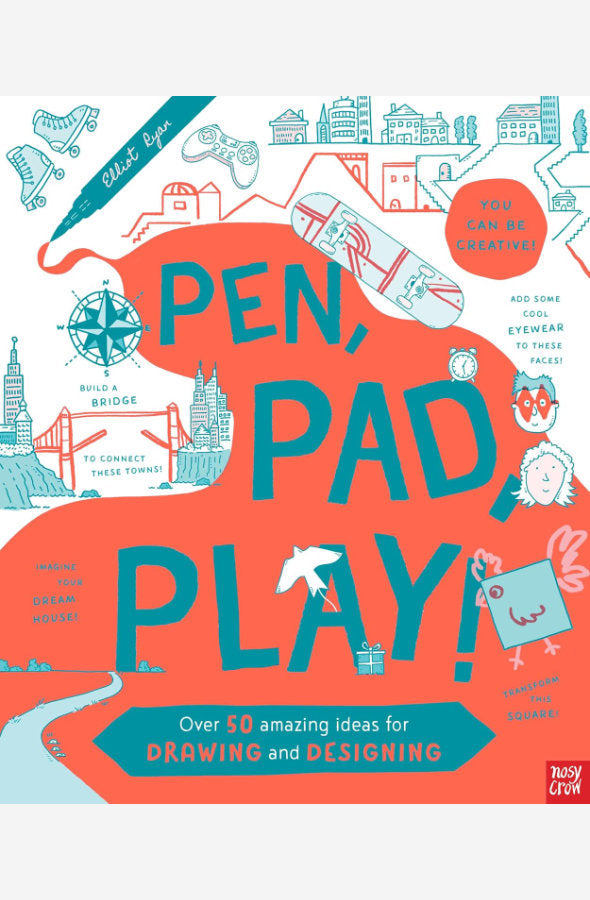 Book cover of Pen by Pad by Play by Nosy Crow at Wild and the Sage, Galle, Sri Lanka