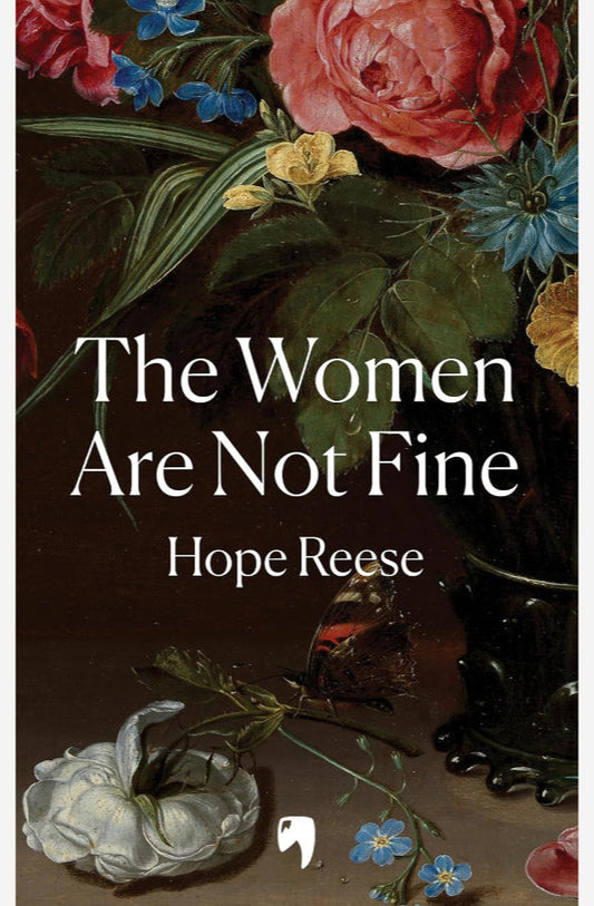 Book cover of The Women Are Not Fine by Hope Reese at Wild and the Sage, Galle, Sri Lanka