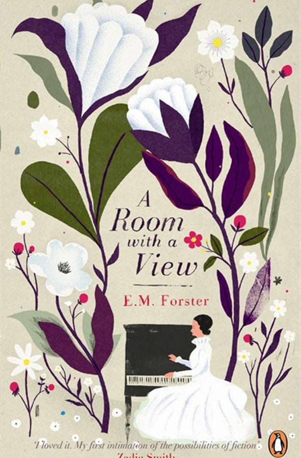 Book cover of A Room with a View by E. M. Forster at Wild and the Sage, Galle, Sri Lanka