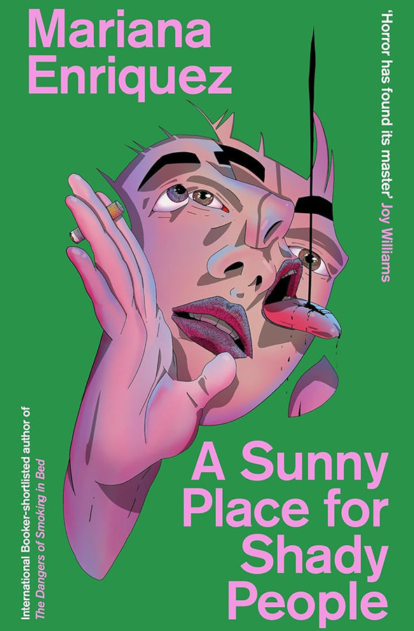 Book cover of A Sunny Place for Shady People by Mariana Enriquez at Wild and the Sage, Galle, Sri Lanka