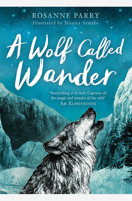 Book cover of A Wolf Called Wander by Rosanne Parry at Wild and the Sage, Galle, Sri Lanka