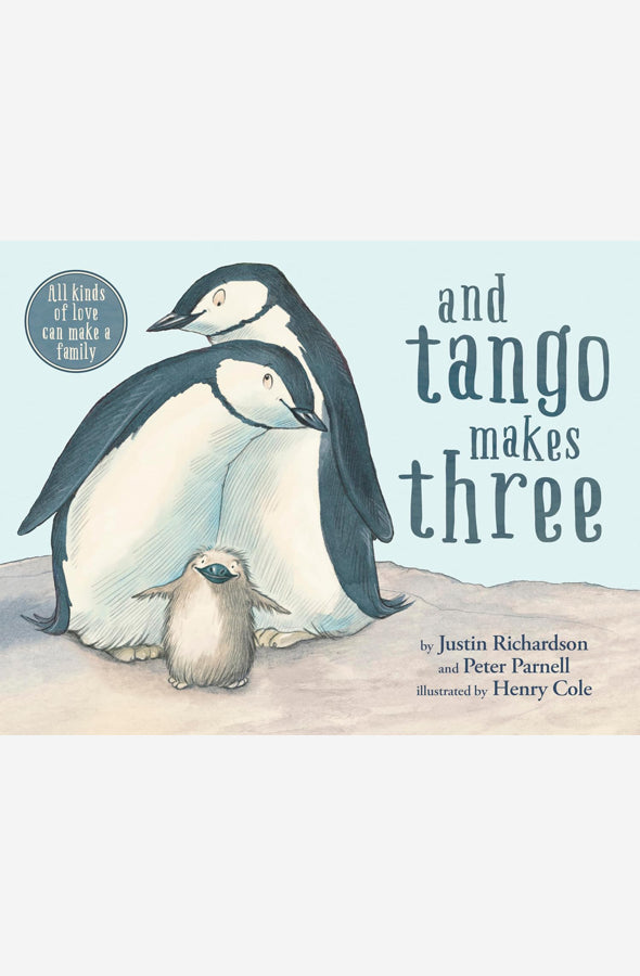 Book cover of And Tango Makes Three by Justin Richardson at Wild and the Sage, Galle, Sri Lanka