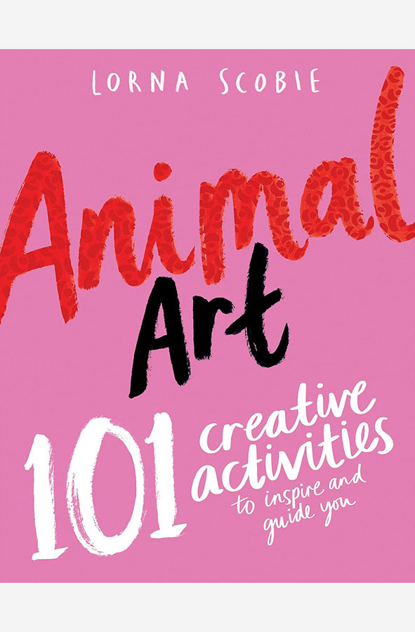 Book cover of Animal Art by Lorna Scobie at Wild and the Sage, Galle, Sri Lanka