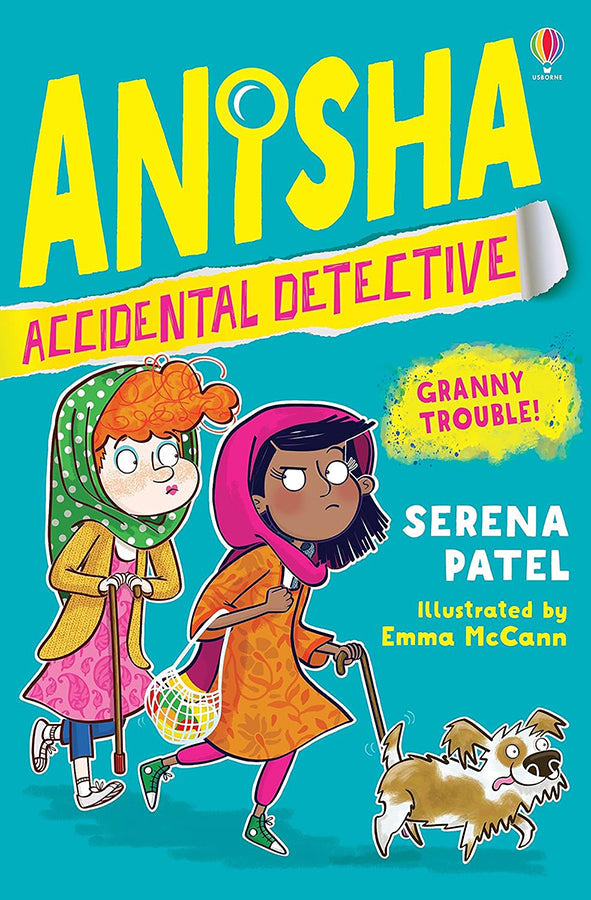 Book cover of Anisha, Accidental Detective - Granny Trouble! by Serena Patel at Wild and the Sage, Galle, Sri Lanka