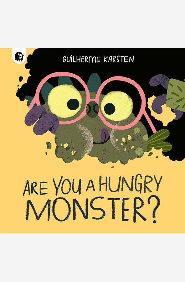 Book cover of Are You a Hungry Monster? by Guilherme Karsten at Wild and the Sage, Galle, Sri Lanka