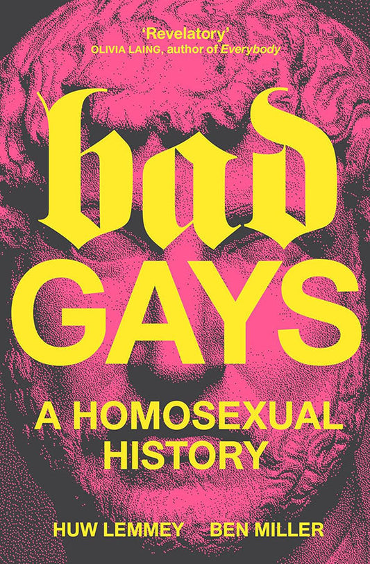 Book cover of Bad Gays by Huw Lemmey at Wild and the Sage, Galle, Sri Lanka