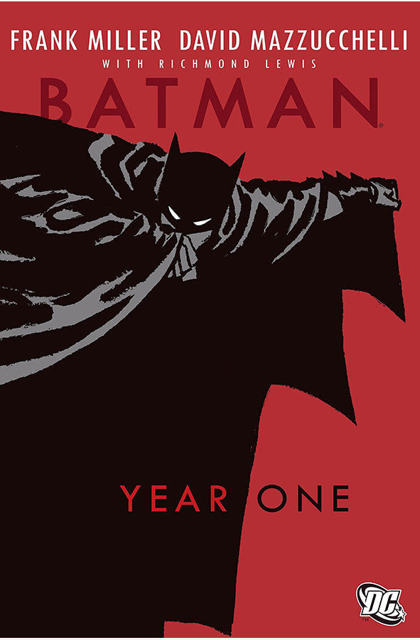 Book cover of Batman Year One Deluxe by Frank Miller at Wild and the Sage, Galle, Sri Lanka