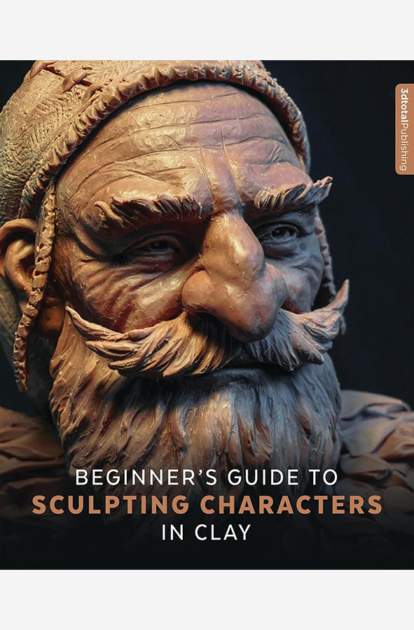 Book cover of Beginner's Guide to Sculpting Characters in Clay by 3DTotal Publishing at Wild and the Sage, Galle, Sri Lanka