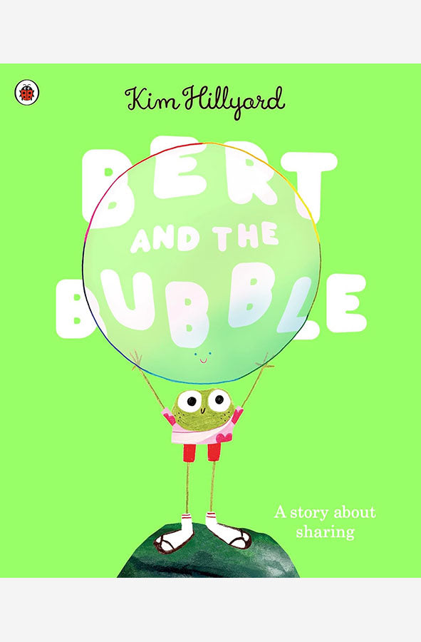 Book cover of Bert and the Bubble by Kim Hillyard at Wild and the Sage, Galle, Sri Lanka