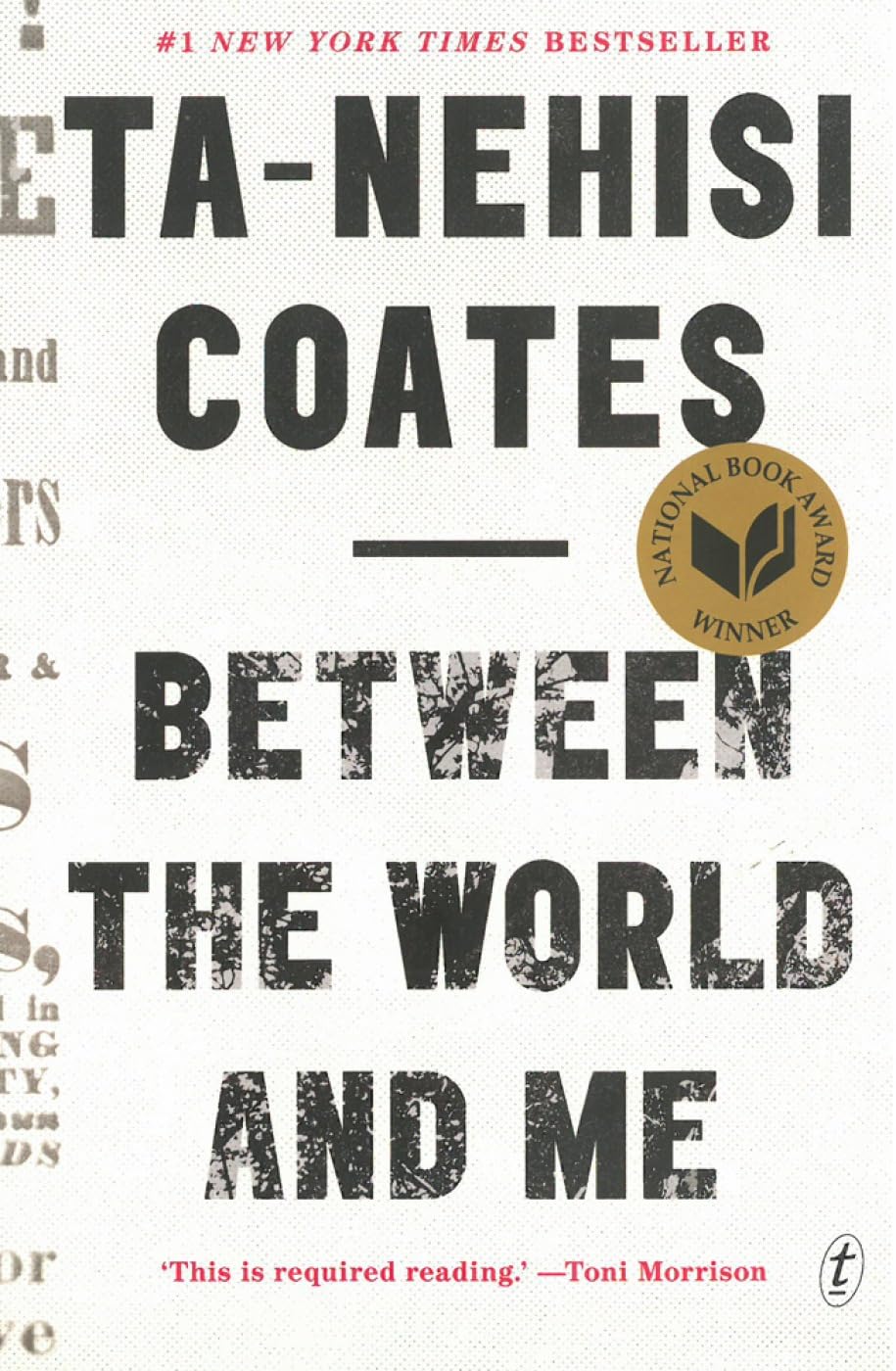 Book cover of Between the World and Me by Ta-Nehisi Coates at Wild and the Sage, Galle, Sri Lanka