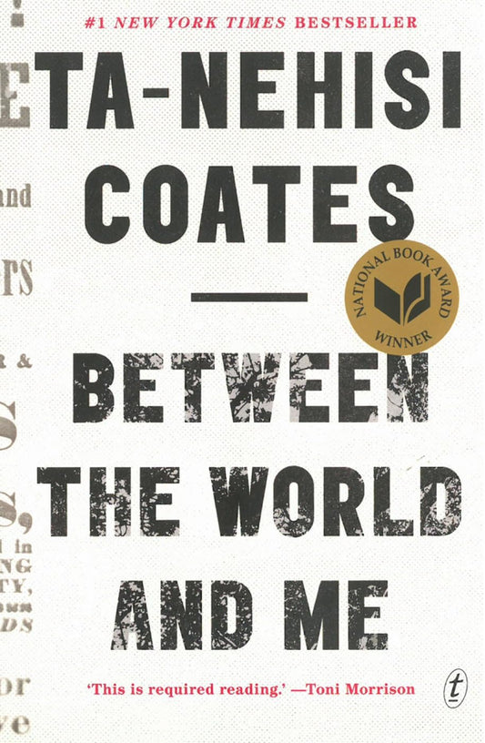 Book cover of Between the World and Me by Ta-Nehisi Coates at Wild and the Sage, Galle, Sri Lanka