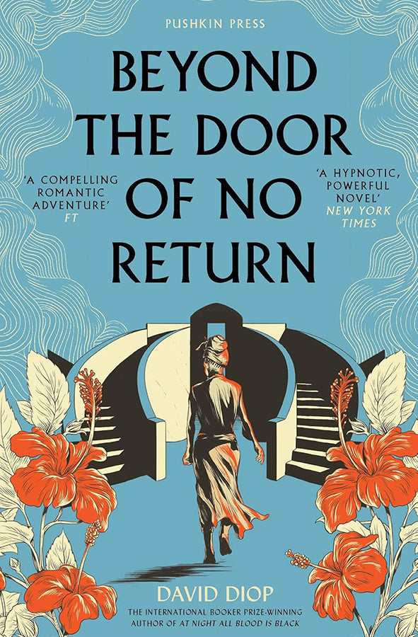 Book cover of Beyond the Door of No Return by David Diop at Wild and the Sage, Galle, Sri Lanka