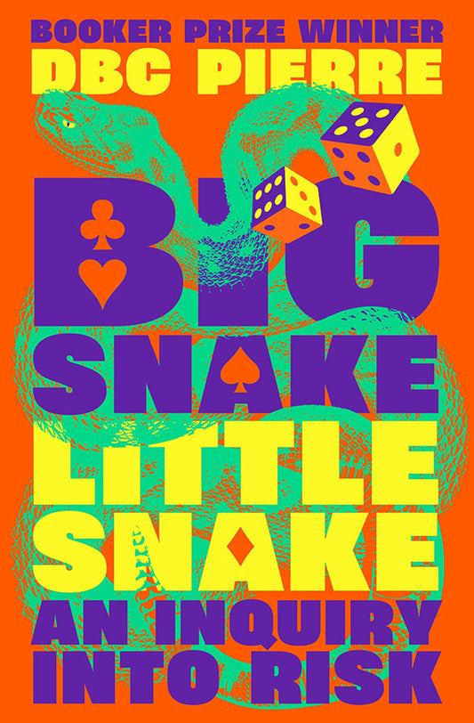 Book cover of Big Snake Little Snake by DBC Pierre at Wild and the Sage, Galle, Sri Lanka