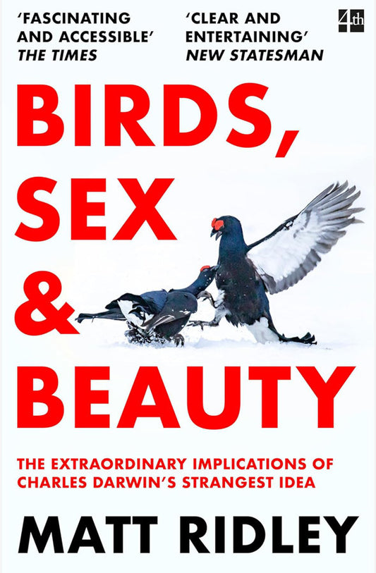 Book cover of Birds, Sex and Beauty by Matt Ridley at Wild and the Sage, Galle, Sri Lanka