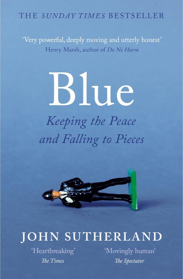 Book cover of Blue by John Sutherland at Wild and the Sage, Galle, Sri Lanka