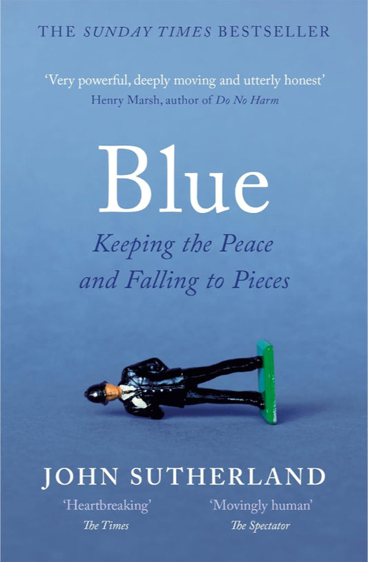Book cover of Blue by John Sutherland at Wild and the Sage, Galle, Sri Lanka