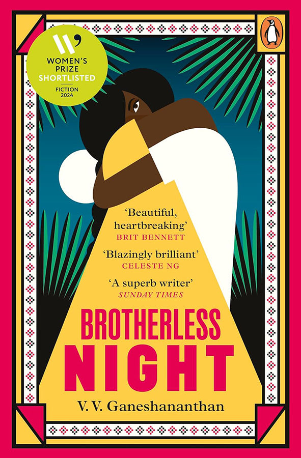 Book cover of Brotherless Night by V. V. Ganeshananthan at Wild and the Sage, Galle, Sri Lanka
