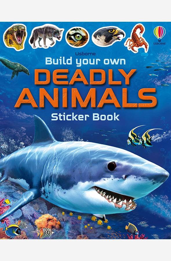 Book cover of Build Your Own Deadly Animals by Simon Tudhope at Wild and the Sage, Galle, Sri Lanka