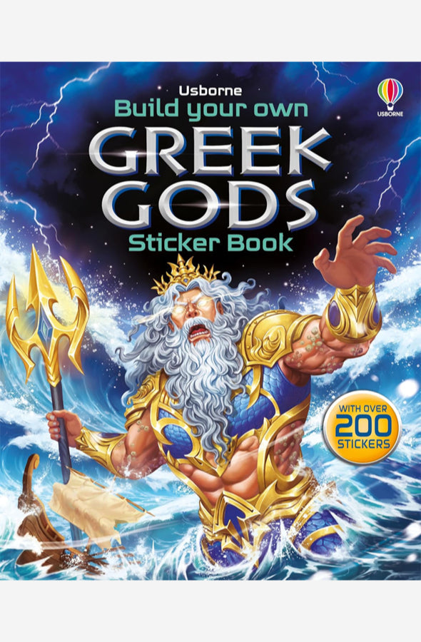 Book cover of Build Your Own Greek Gods by Simon Tudhope at Wild and the Sage, Galle, Sri Lanka