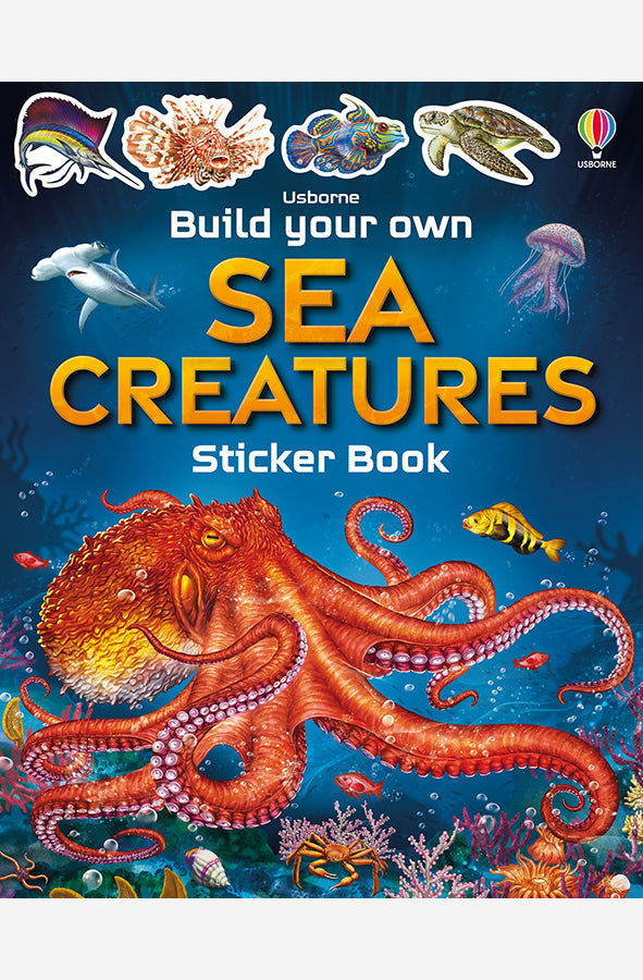 Book cover of Build Your Own Sea Creatures by Simon Tudhope at Wild and the Sage, Galle, Sri Lanka