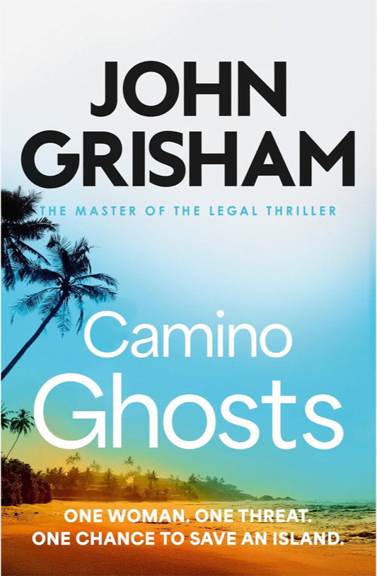 Book cover of Camino Ghosts by John Grisham at Wild and the Sage, Galle, Sri Lanka