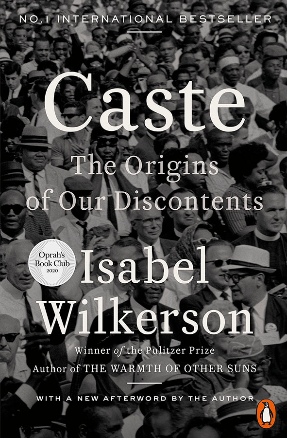 Book cover of Caste by Isabel Wilkerson at Wild and the Sage, Galle, Sri Lanka
