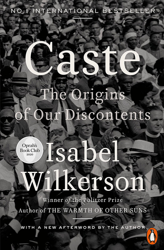 Book cover of Caste by Isabel Wilkerson at Wild and the Sage, Galle, Sri Lanka