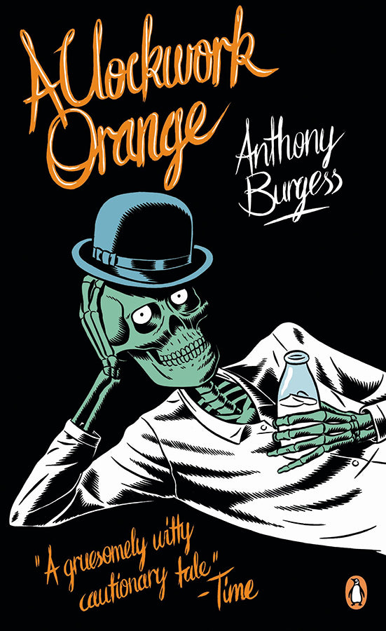 Book cover of Clockwork Orange by Anthony Burgess at Wild and the Sage, Galle, Sri Lanka