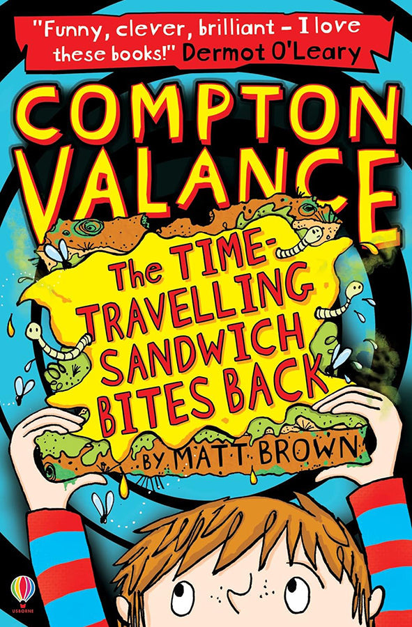 Book cover of Compton Valance Time Travelling Sandwich by Matt Brown at Wild and the Sage, Galle, Sri Lanka