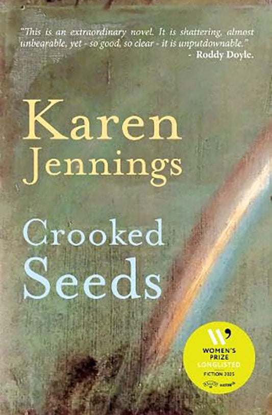 Book cover of Crooked Seeds by Karen Jennings at Wild and the Sage, Galle, Sri Lanka
