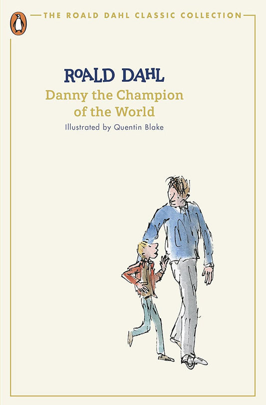 Book cover of Danny the Champion of the World by Roald Dahl at Wild and the Sage, Galle, Sri Lanka