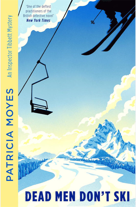 Book cover of Dead Men Don't Ski by Patricia Moyes at Wild and the Sage, Galle, Sri Lanka