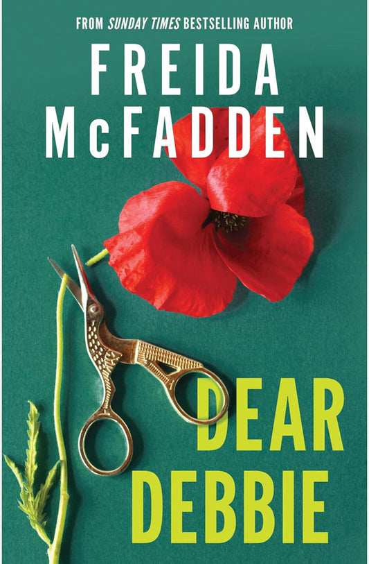 Book cover of Dear Debbie by Freida McFadden at Wild and the Sage, Galle, Sri Lanka