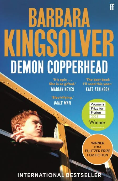 Book cover of Demon Copperhead by Barbara Kingsolver at Wild and the Sage, Galle, Sri Lanka
