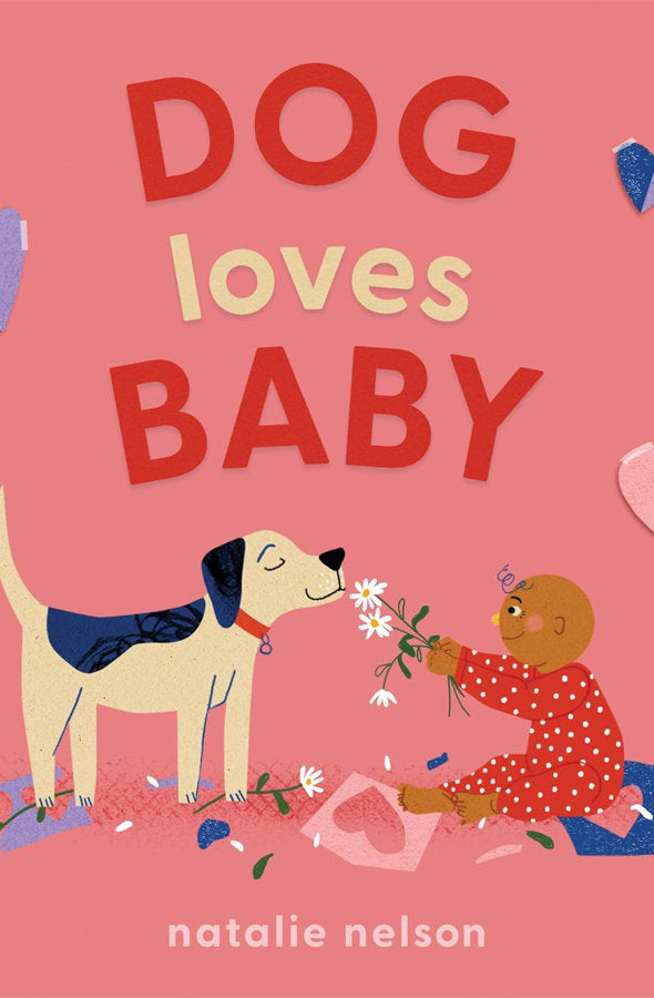 Book cover of Dog Loves Baby by Natalie Nelson at Wild and the Sage, Galle, Sri Lanka