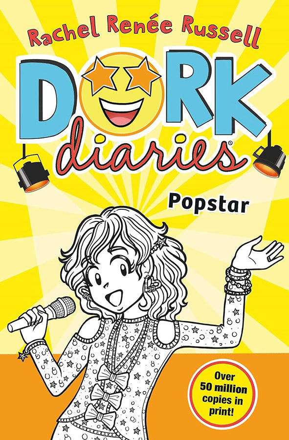 Book cover of Dork Diaries: Pop Star by Rachel Renee Russell at Wild and the Sage, Galle, Sri Lanka
