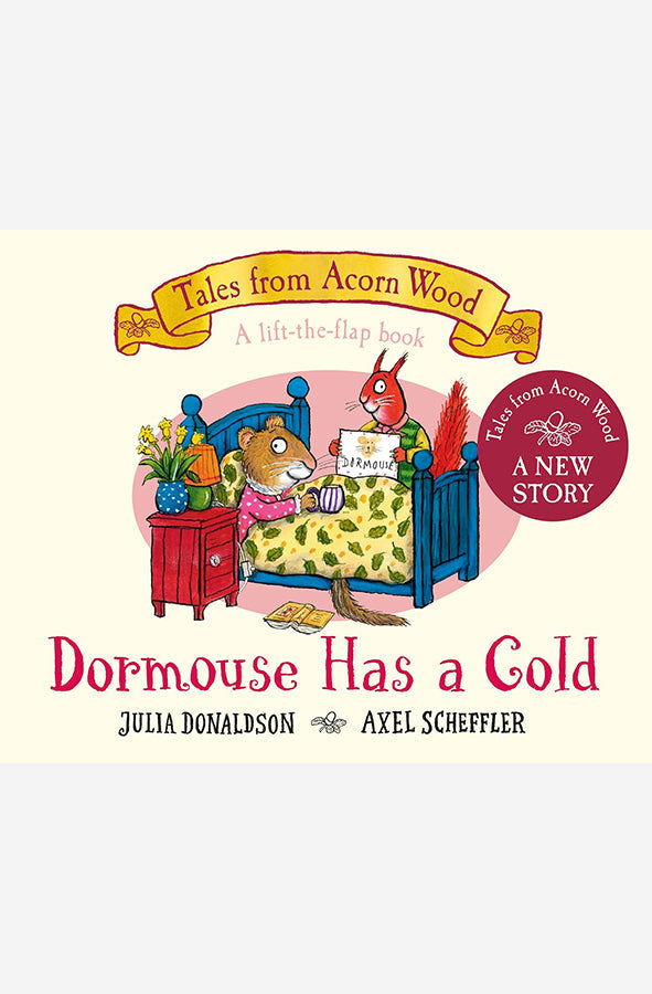Book cover of Dormouse Has a Cold by Julia Donaldson at Wild and the Sage, Galle, Sri Lanka