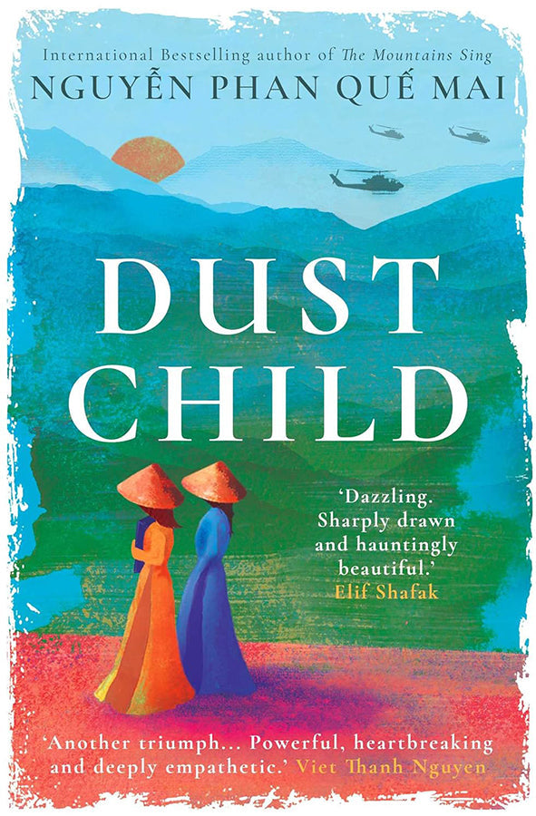 Book cover of Dust Child by Nguyen Phan Que Mai at Wild and the Sage, Galle, Sri Lanka