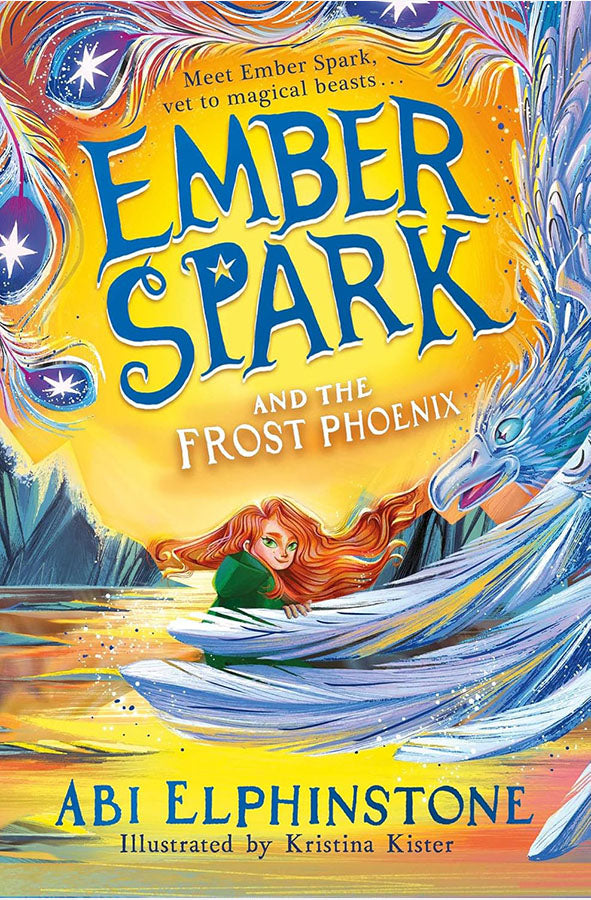 Book cover of Ember Spark and the Frost Phoenix by Abi Elphinstone at Wild and the Sage, Galle, Sri Lanka