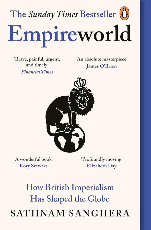 Book cover of Empireworld by Sathnam Sanghera at Wild and the Sage, Galle, Sri Lanka