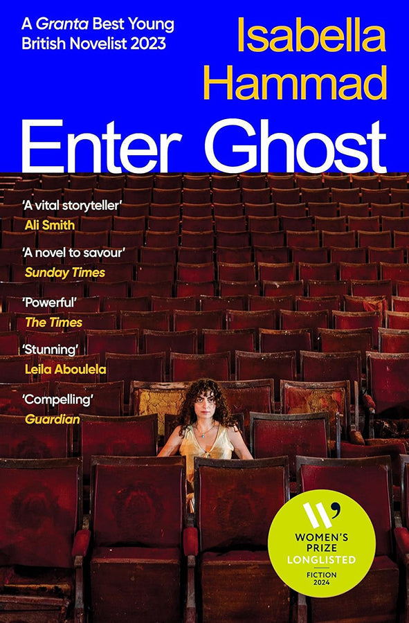 Book cover of Enter Ghost by Isabella Hammad at Wild and the Sage, Galle, Sri Lanka