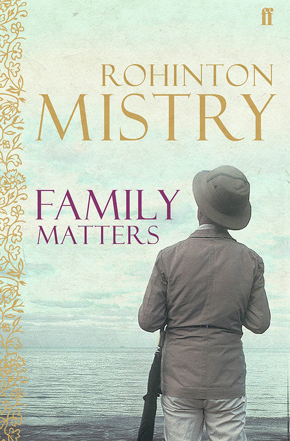 Book cover of Family Matters by Rohinton Mistry at Wild and the Sage, Galle, Sri Lanka