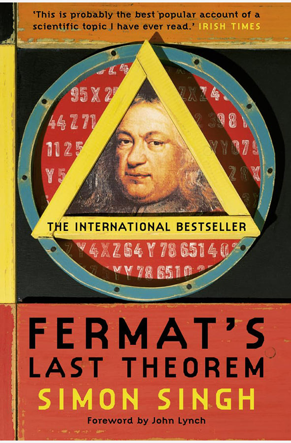 Book cover of Fermat’s Last Theorem by Simon Singh at Wild and the Sage, Galle, Sri Lanka