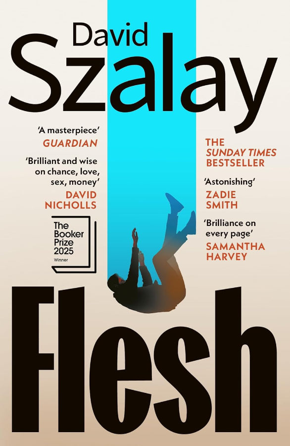Book cover of Flesh by David Szalay at Wild and the Sage, Galle, Sri Lanka