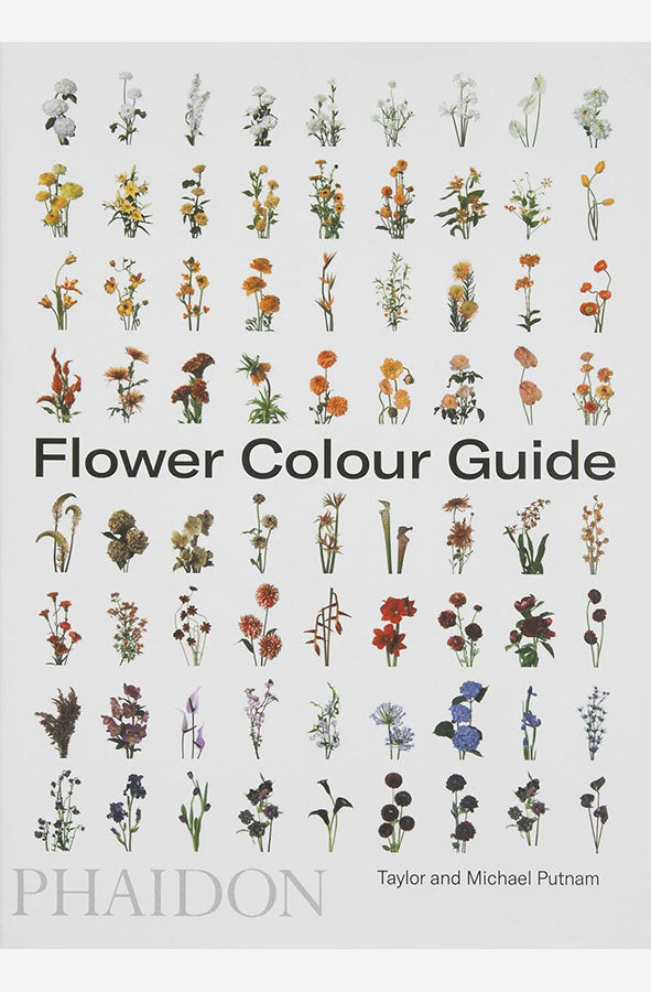 Book cover of Flower Colour Guide by Darroch Putnam at Wild and the Sage, Galle, Sri Lanka