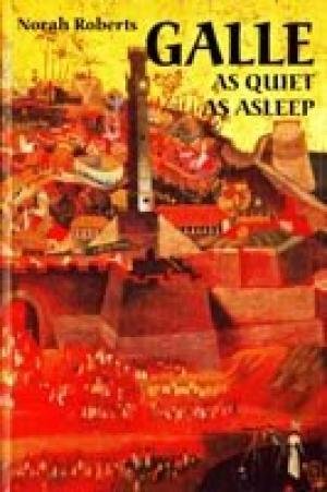 Book cover of Galle as Quiet as Asleep by Norah Roberts at Wild and the Sage, Galle, Sri Lanka
