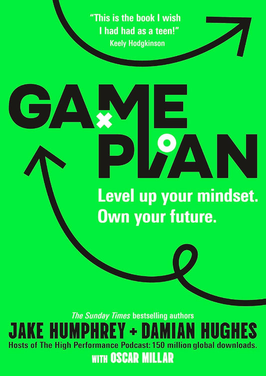 Book cover of Game Plan: Level Up Your Mindset. Own Your Future by Jake Humphrey at Wild and the Sage, Galle, Sri Lanka
