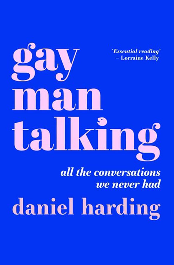 Book cover of Gay Man Talking by Daniel Harding at Wild and the Sage, Galle, Sri Lanka
