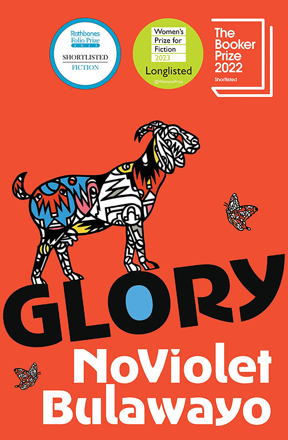 Book cover of Glory by NoViolet Bulawayo at Wild and the Sage, Galle, Sri Lanka